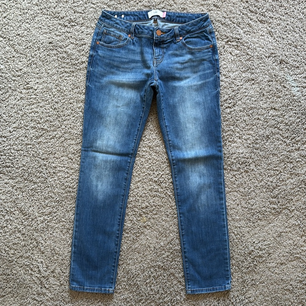 Cabi Slim Boyfriend Lightwash Blue Women's Jeans - Picture 3 of 13